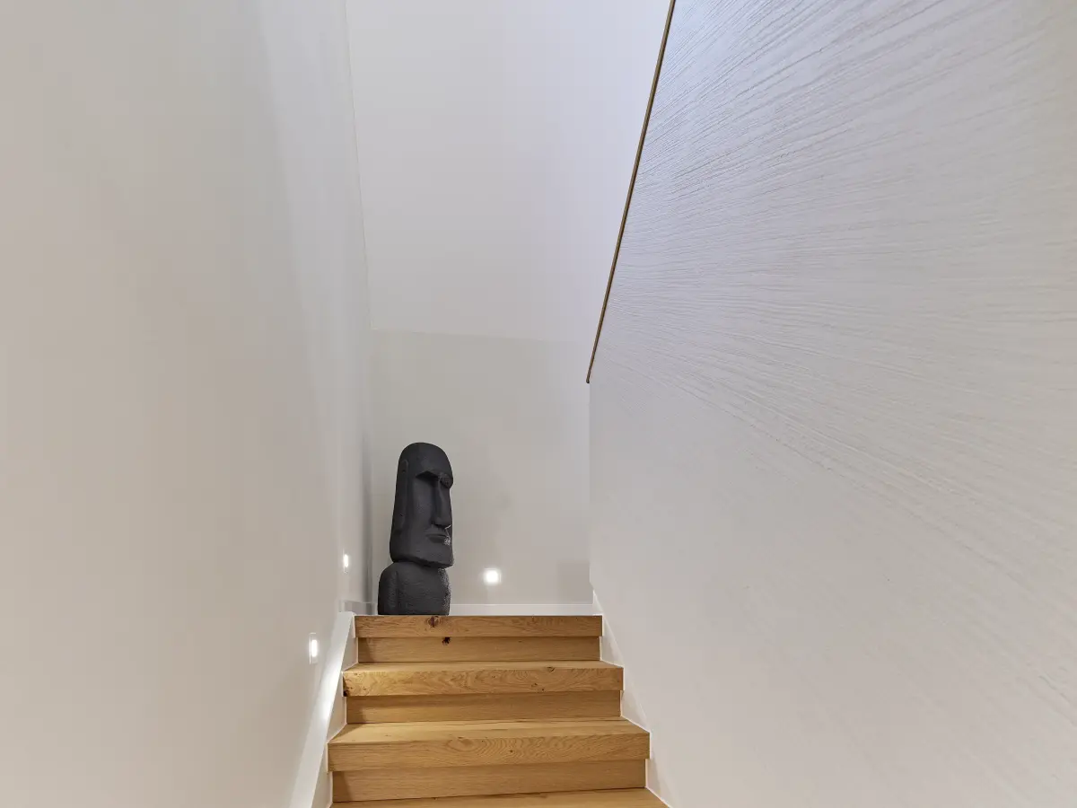 Treppenhaus Sicht von unten