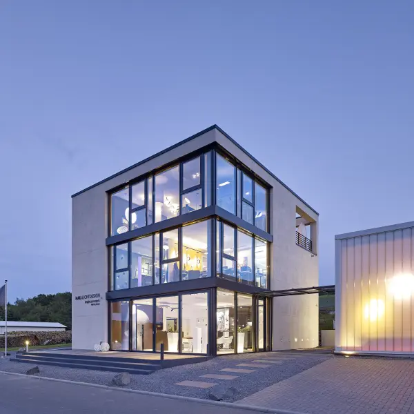 Eine Fassade eines Gebäudes