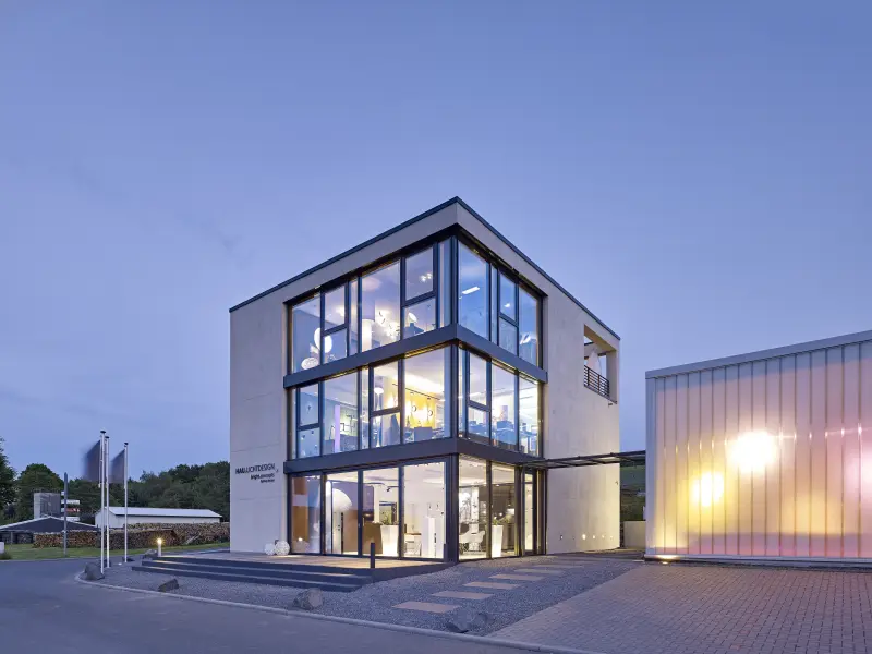 Eine Fassade eines Gebäudes