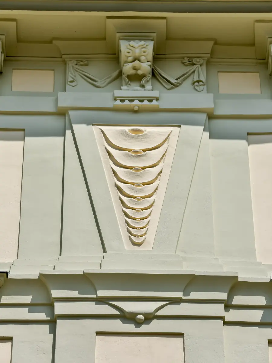 Details der Fassade