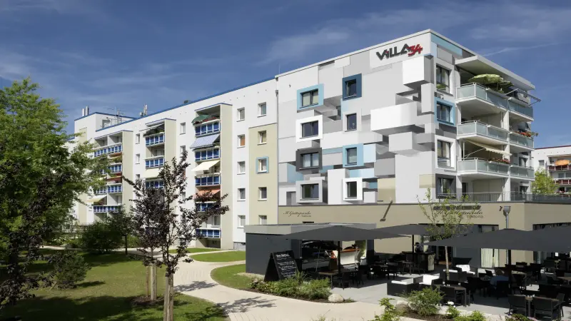 3D-Fassade eines Gebäudes