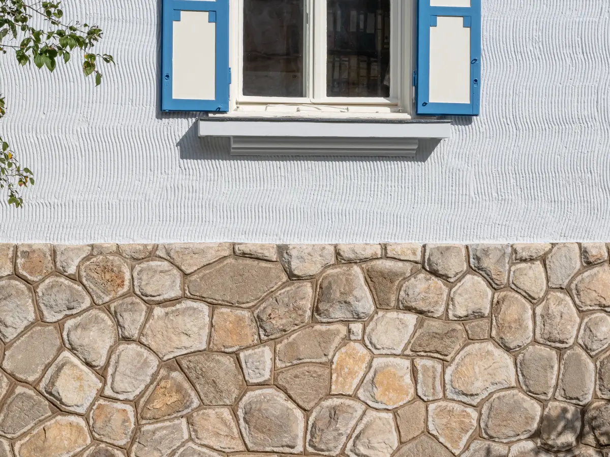 Fenster der Villa Koller. 