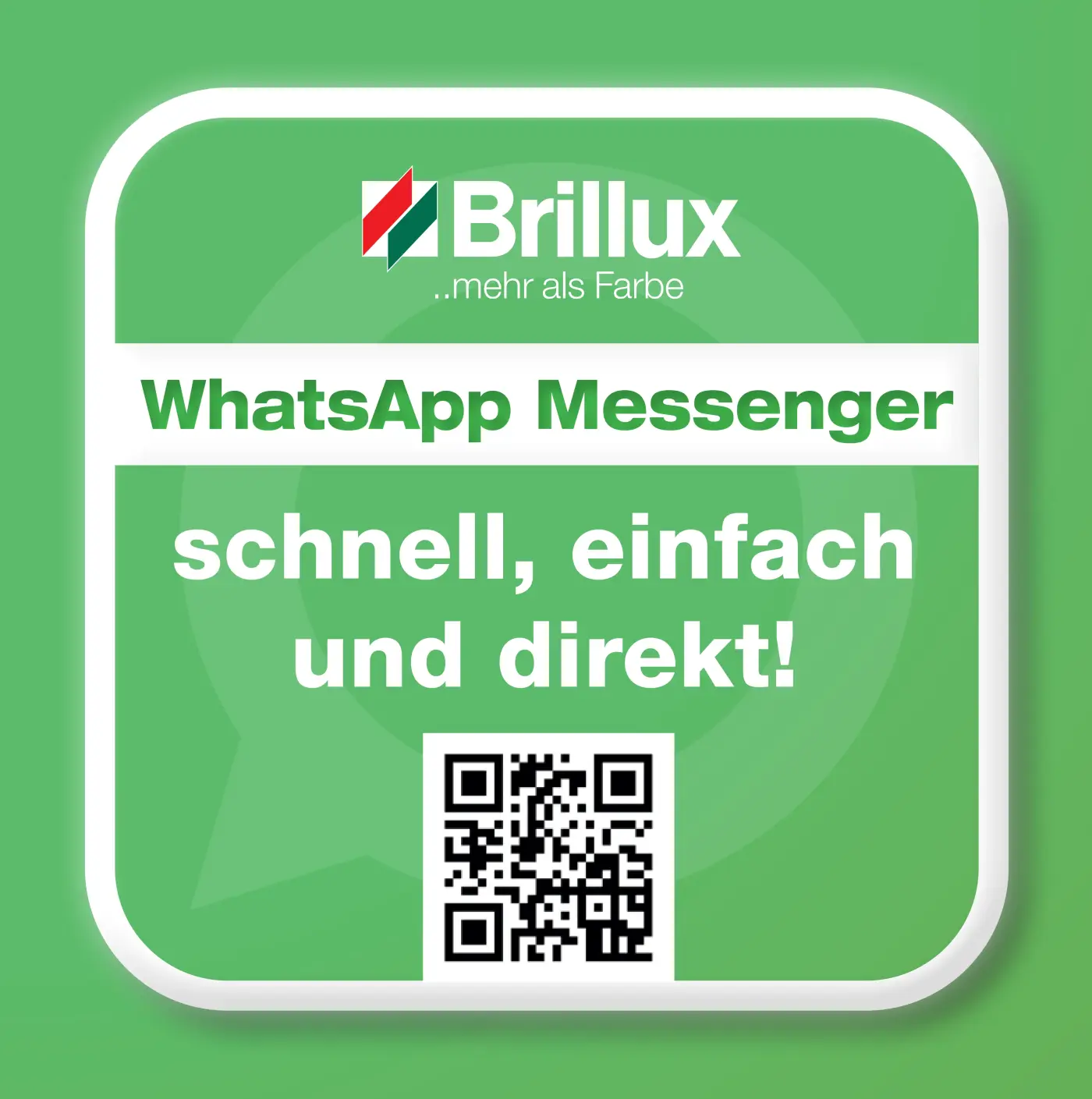 QR Code zu Brillux WhatsApp