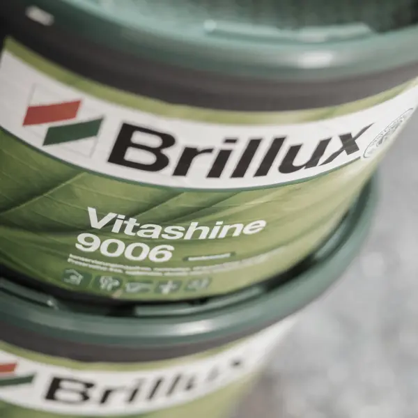 Ein Brillux Farbeimer der Serie Vita