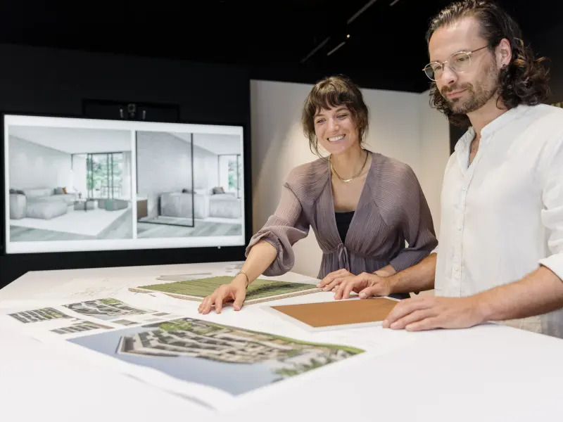 Beratung im Farbstudio
