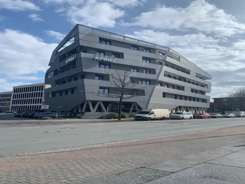 Zu sehen ist das Lenkwerk in Bielefeld.