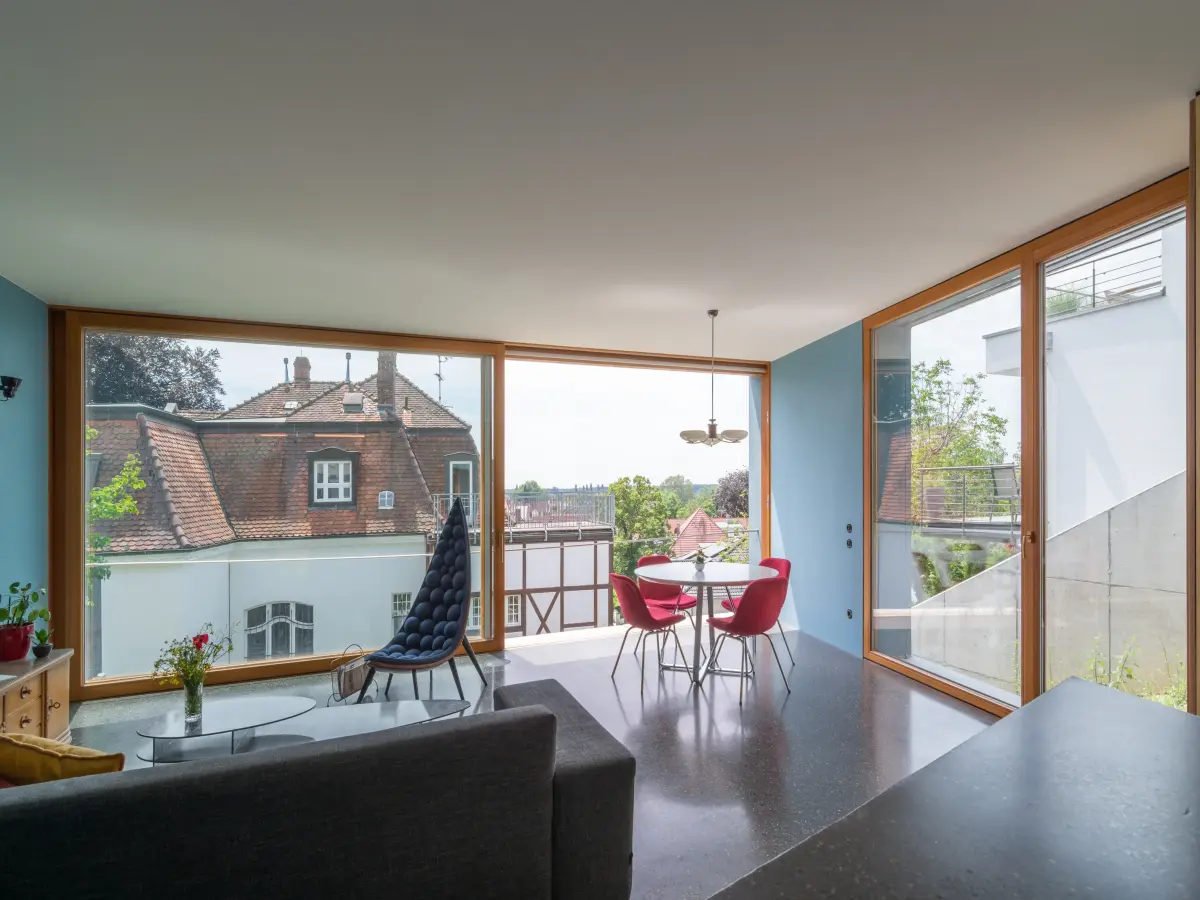 Wohnzimmer des Hauses