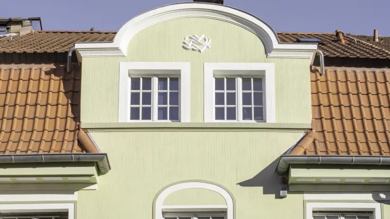 Historische Fasade Wohnhaus in Münster