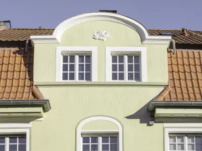 Historische Fasade Wohnhaus in Münster