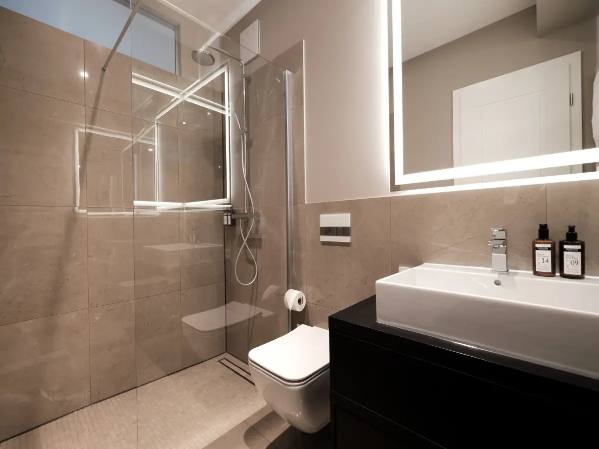 Interieur eines Hotelzimmers
