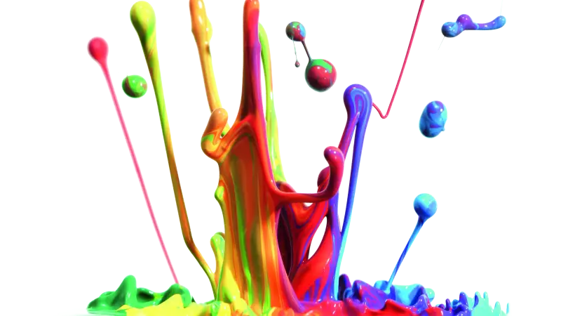 Farbexplosion bunt