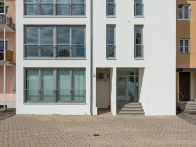 Frontansicht Stadthaus Marktlerstraße, Burghausen