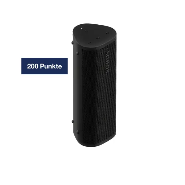 Sonos Roam 2 Smart Speaker in Schwarz