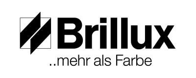 Brillux Logo schwarz weiss