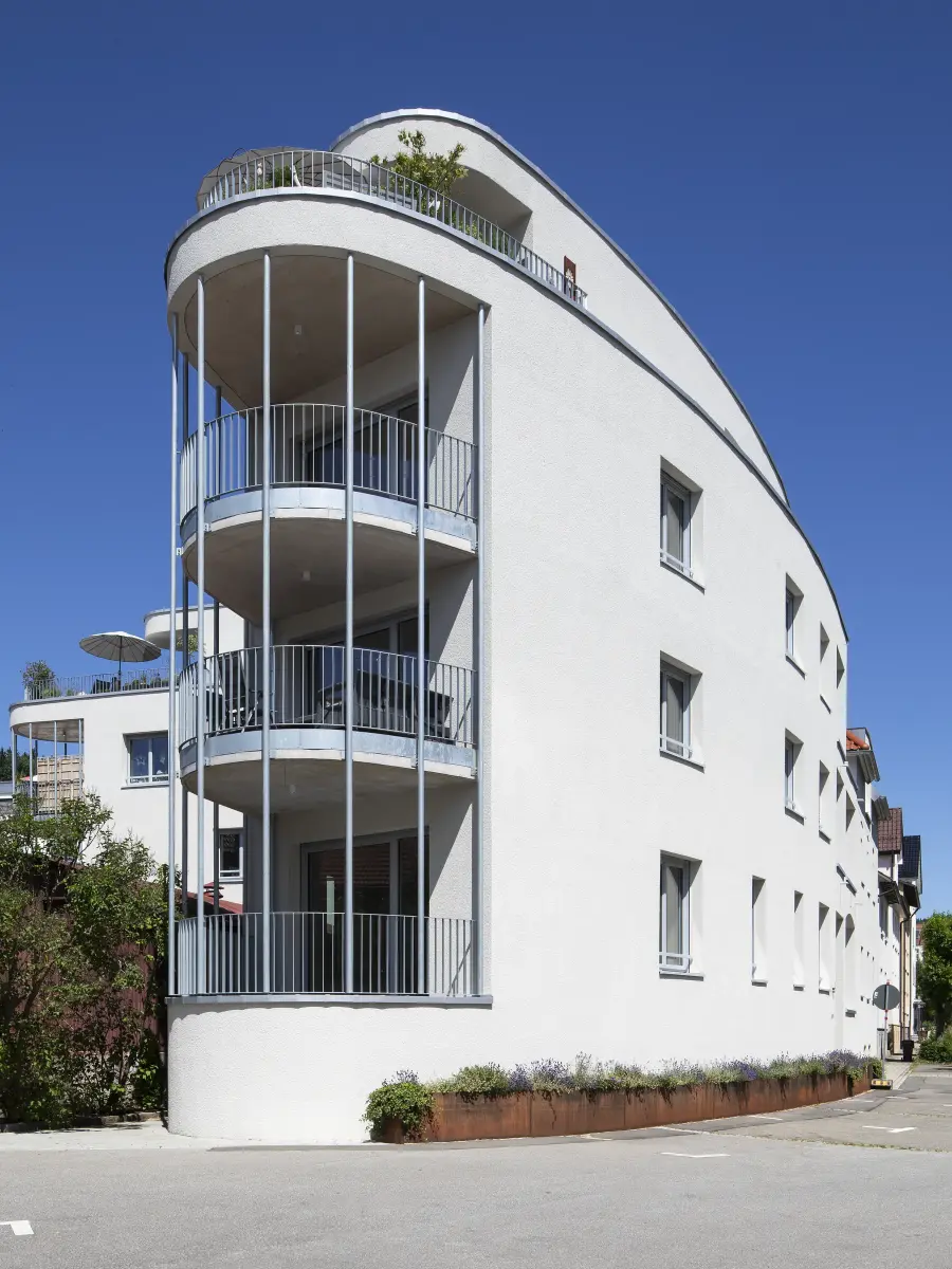 weißes hohe Gebäude, Moltkestraße