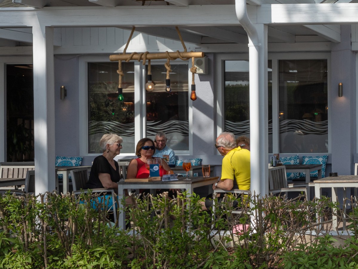 Ansicht Terrasse des Haus am See in St. Veit.