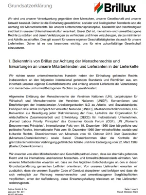 Datenblatt mit Brillux Logo