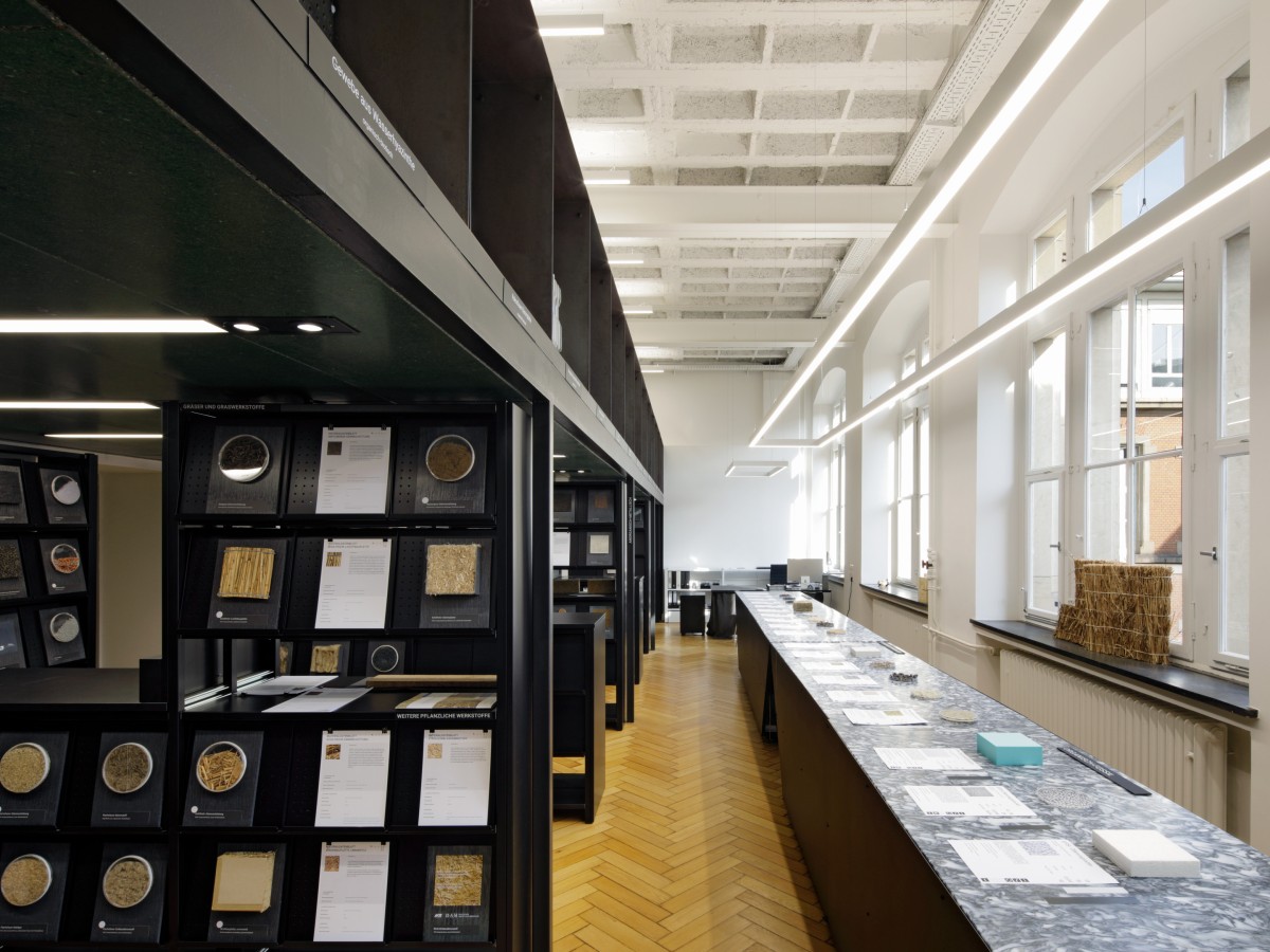 Materialbibliothek in Karlsruhe