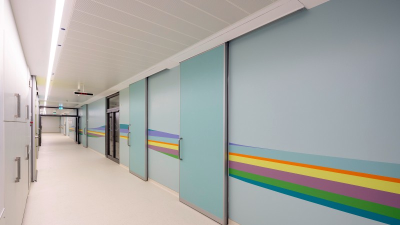 Bunte Wand