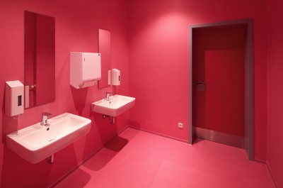 Badezimmer rosa