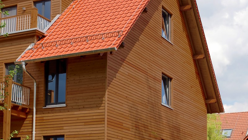 Wohnhaus aus Holz