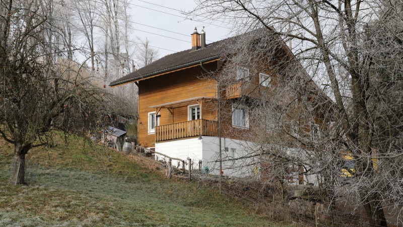Wohnhaus Holzbeschichtung