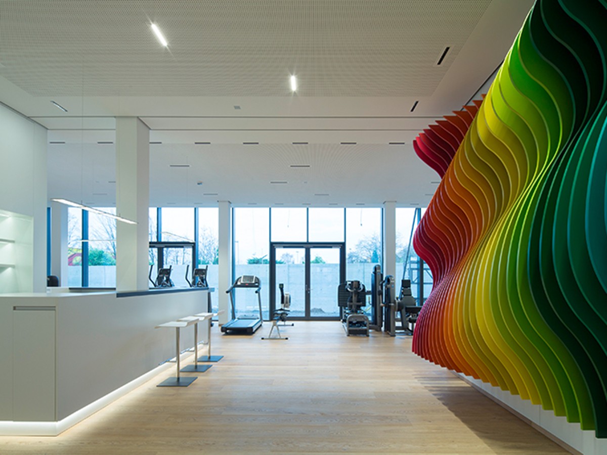 Brillux eigenen Gesundheitszentrum "B-Vital"