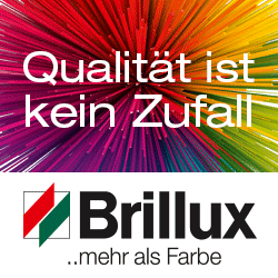Qualität ist kein Zufall Banner mit buntem Hintergrund